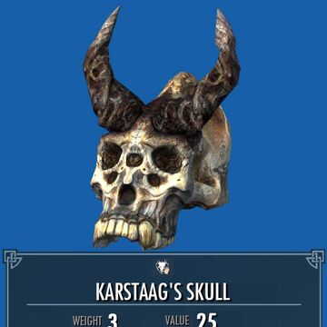 Karstaag S Skull Legacy Of The Dragonborn Fandom For other uses, see karstaagand skull. skull legacy of the dragonborn fandom