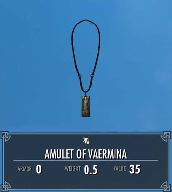 Amulet of Vaermina