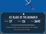 Ice Blade of the Monarch (Legacy of the Dragonborn)