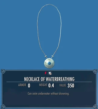 Necklace of Waterbreathing | Legacy of the Dragonborn | Fandom