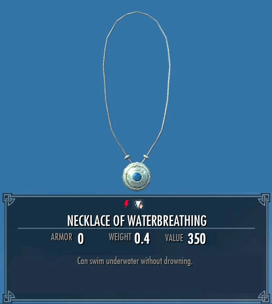 Necklace of Waterbreathing | Legacy of the Dragonborn | Fandom