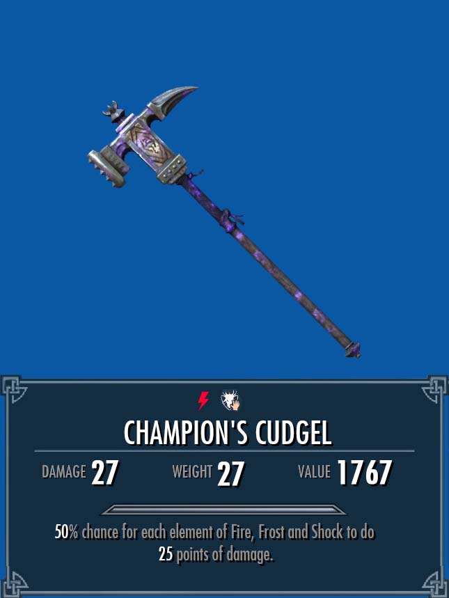 Champion's Cudgel | of the Dragonborn