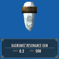 Kagrumez Resonance Gem Legacy Of The Dragonborn Fandom A total of five kagrumez's resonance gems can be found in various locations. kagrumez resonance gem legacy of the