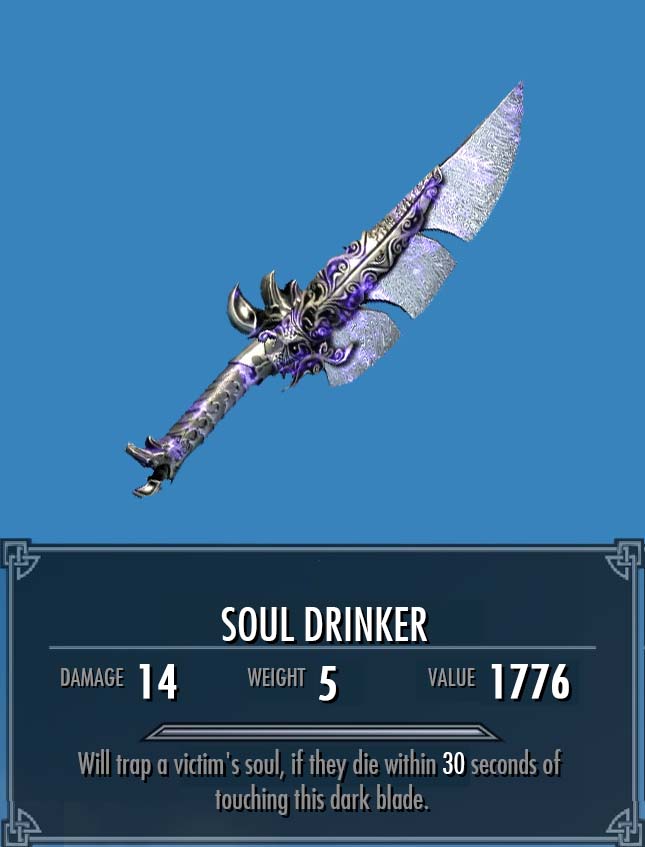 Soul Drinker More Interesting Loot Legacy Of The Dragonborn Fandom