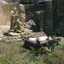 Bolar S Oathblade Legacy Of The Dragonborn Fandom It is a small area surrounded by short cliffs that consists of a shrine of talos and a circular pathway that wraps around the back of the cave to the entrance. bolar s oathblade legacy of the
