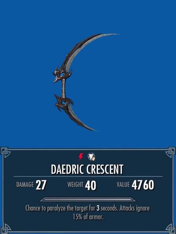 Daedric crescent