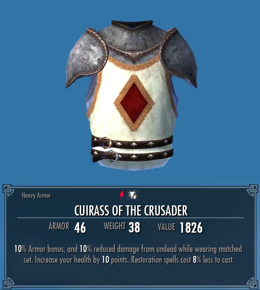 Cuirass of the Crusader | Legacy of the Dragonborn | Fandom