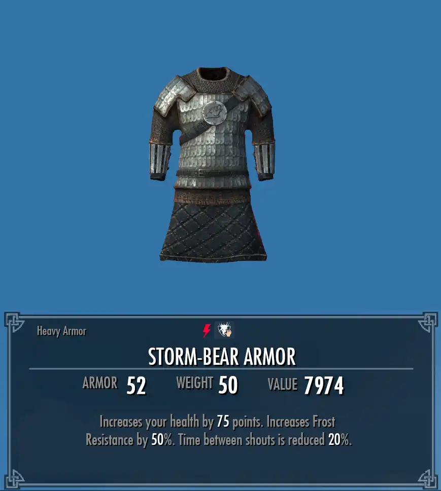 Storm-Bear Armor, Legacy of the Dragonborn