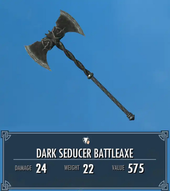 Dark Seducer Battleaxe