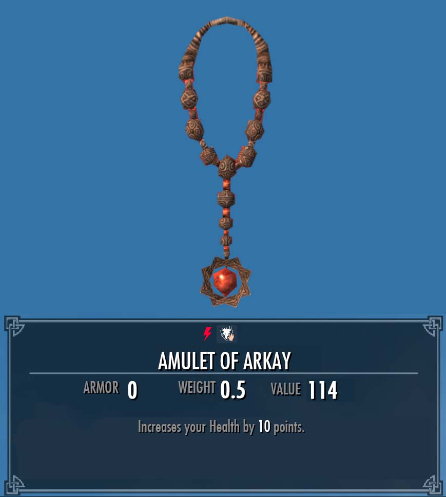Amulet of Arkay.