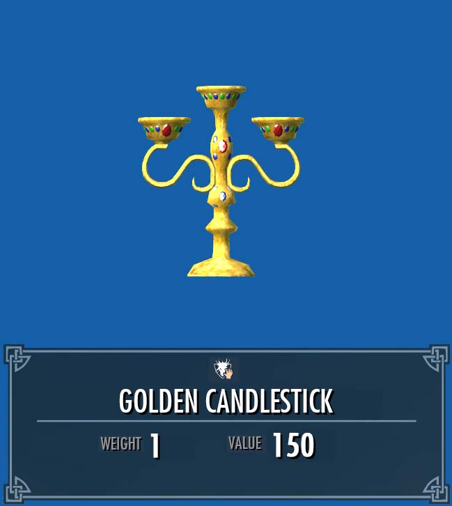 Golden Candlestick Legacy of the Dragonborn Fandom