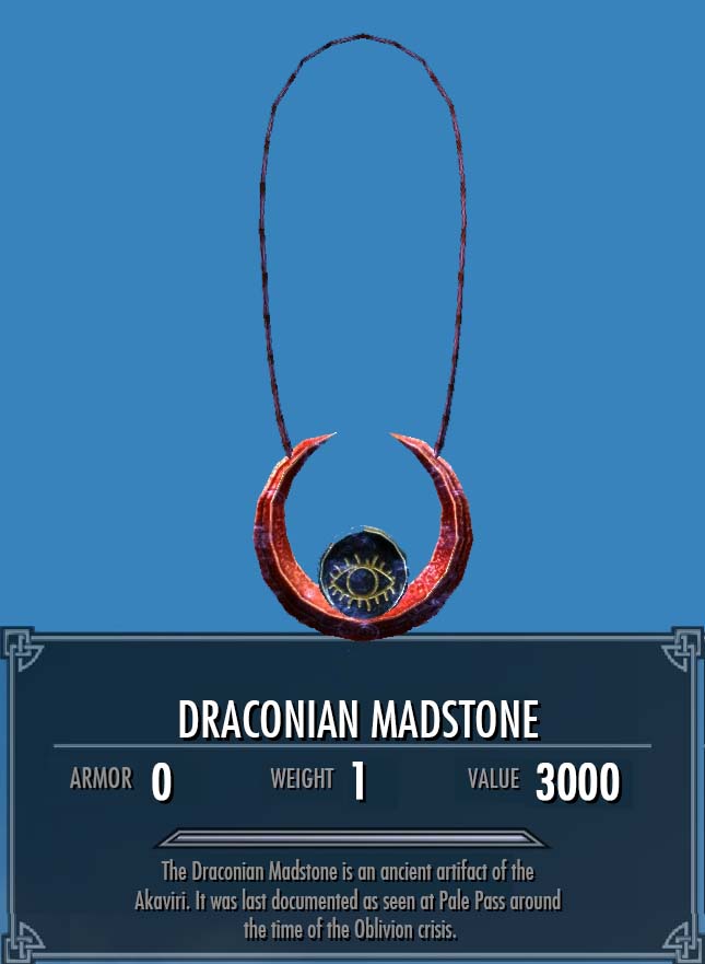 Draconian Madstone More Interesting Loot Legacy Of The Dragonborn Fandom