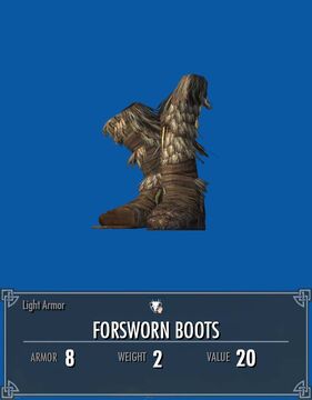 Forsworn Boots | Legacy of the Dragonborn | Fandom