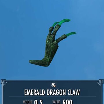 Emerald Dragon Claw Legacy Of The Dragonborn Fandom A clear protective coating is applied for better finish and protection of the paint. emerald dragon claw legacy of the
