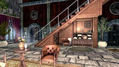 Living Room-stairs