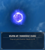 Weapon Art-Thunderbolt Charge