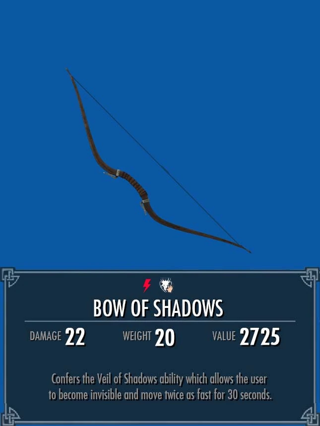 Bow of Shadows | Legacy of the Dragonborn | Fandom