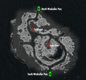 Windcaller's Retreat local map