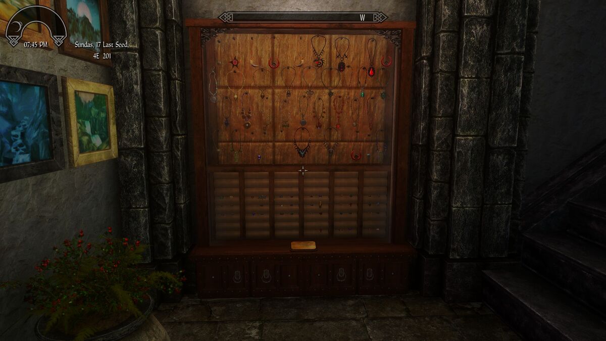 Jewelry Display (Classic Skyrim) Legacy of the Dragonborn Fandom