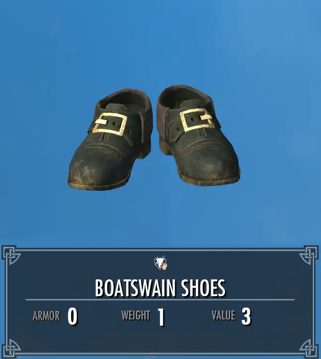 Boatswain Shoes Legacy of the Dragonborn Fandom