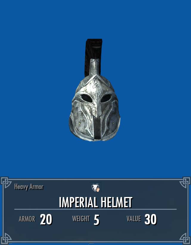 skyrim imperial full helmet skyrim imperial full helmet