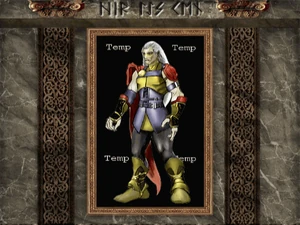 ...and placeholder evolved Kain hidden behind