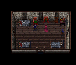 The interior of the Southeastern house