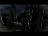 The pillar of death (fallen pillar with band) toppling in the Blood Omen 2 intro