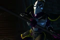 A promotional wallpaper of Malek with his Helmet (BO1).