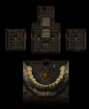 The eventual destination of the "LUPO" doorway in the Blood Omen alpha