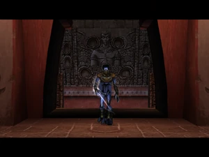 Cutscenes: First Air plinth and Cracked door