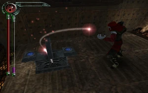 Kain opening a Blue Lore Coffer