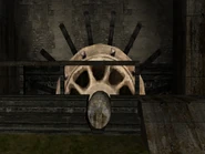 The large wheel outside the Sarafan Stronghold in Soul Reaver 2