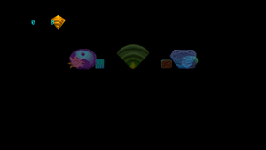 The alpha sound symbol on the ring menu