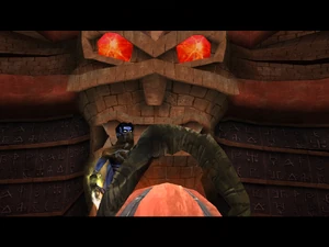 Cutscene: Second altar activation (Red version)