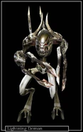 Lightning Demon concept art