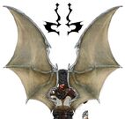 Daniel Cabuco's concept art for the vampire Raziel's wings (SR1).