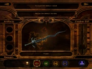 The Flame enhancement in the inventory