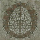 The "brain" texture from the floor of the altar (SR1).