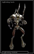 Lightning Demon concept art
