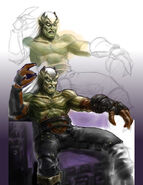 Arnold Ayala concept art of Kain (SR1).