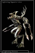 Lightning Demon concept art
