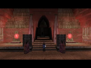 Cutscenes: First Air plinth and Cracked door