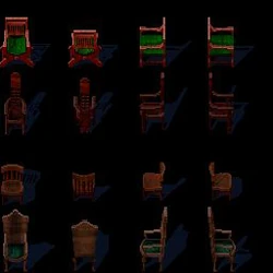 Various Chairs in Blood Omen texture files