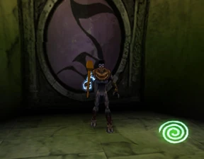 The symbol in the sound glyph altar