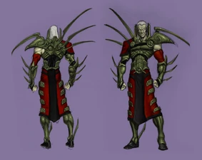 Concept Art of the costume
