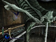 The Soul Stealer Hylden statue and mural