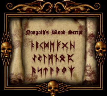 Blood script | Legacy of Kain Wiki | Fandom Blood script | Legacy of Kain Wiki | Fandom