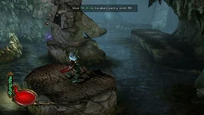 Kain shoot a TK blast