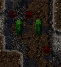 The unbreakable green menhir